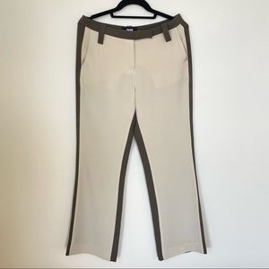 PAIGE Colorblock Silk Straight Pants Size 4